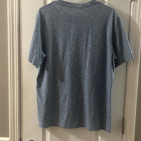 Evan Tide Men's Blue & White t-shirt - Size L - Picture 3 of 3